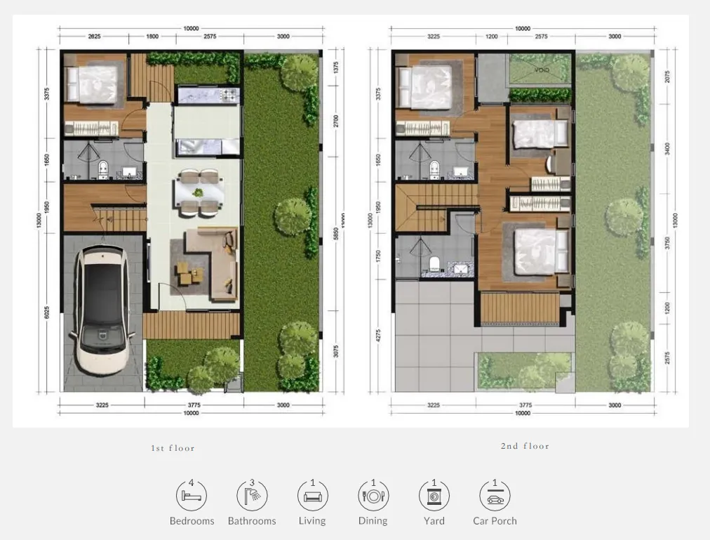 Floor plan for Type 7A